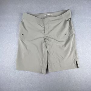Arcteryx Gamma Shorts Women’s Size 8 Quick Dry Hiking Grey Polyester Stretch